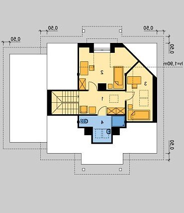 PODDASZE LK&263 - wersja lustrzana