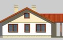 Projekt domu dwurodzinnego LK&368 - elewacja 1