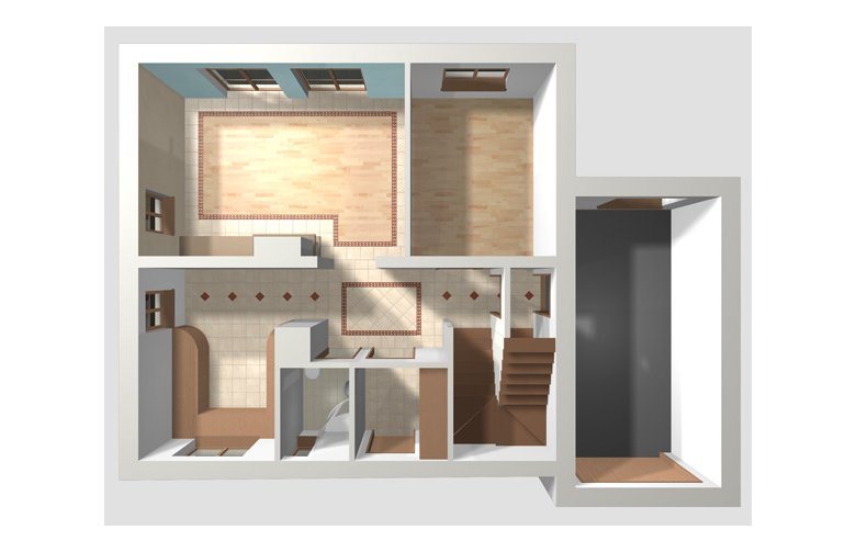 Projekt domu wolnostojącego LK&375 - przykładowa - realizacja 2