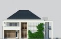 Projekt domu z poddaszem LK&991 - elewacja 3