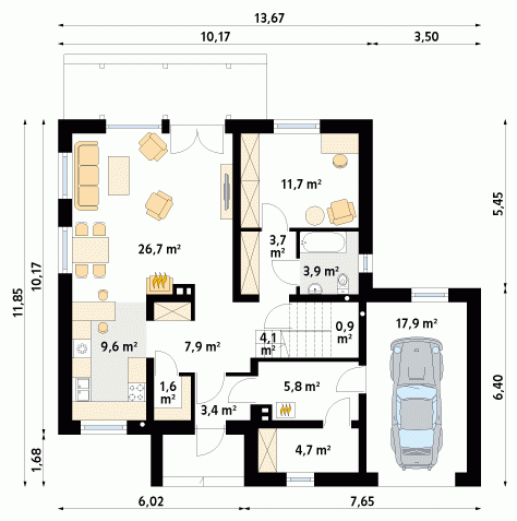 Rzut projektu Orion