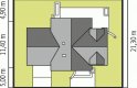 Projekt domu piętrowego Helka G2 - usytuowanie