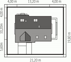 Usytuowanie budynku Anulka II G1