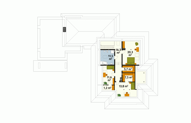 Projekt domu wielorodzinnego Nefryt - 