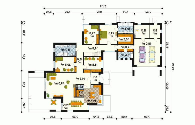 Projekt domu wielorodzinnego Nefryt - 