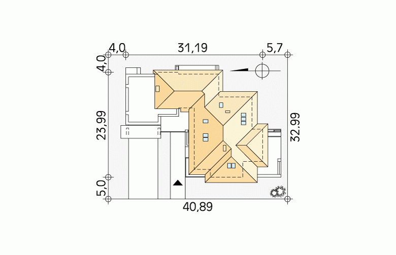 Projekt domu wielorodzinnego Nefryt - Usytuowanie