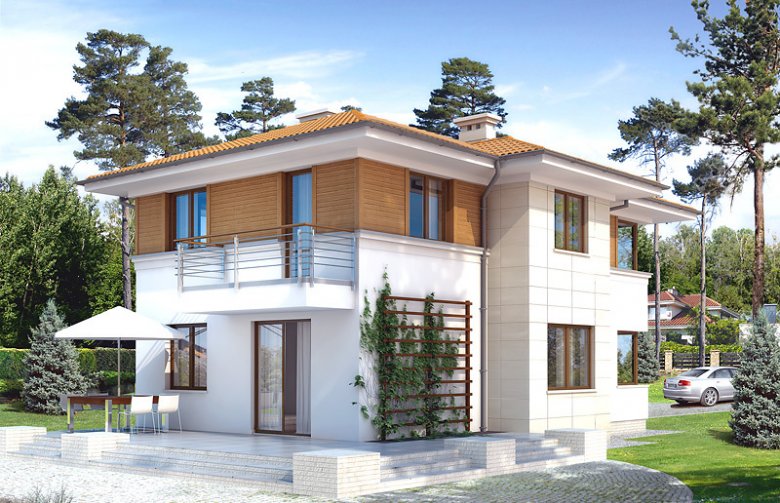 Projekt domu tradycyjnego Cyprys 3