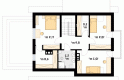 Projekt domu tradycyjnego Aloes 2 - 