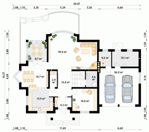 Rzut projektu Bachus 3