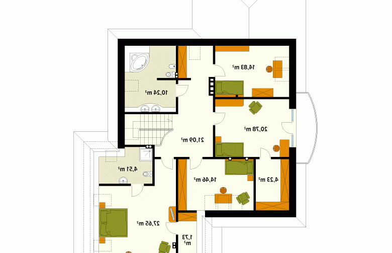 Projekt domu wielorodzinnego Ocean 3 - 