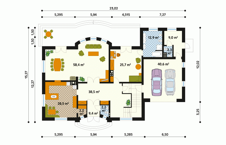 Projekt domu wielorodzinnego Ocean 4 - 