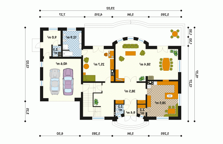 Projekt domu wielorodzinnego Ocean 4 - 