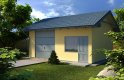 Projekt domu energooszczędnego G6 - Budynek gospodarczy - wizualizacja 0