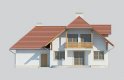 Projekt domu jednorodzinnego LK&495 - elewacja 1