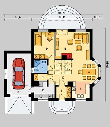 PARTER LK&498 - wersja lustrzana