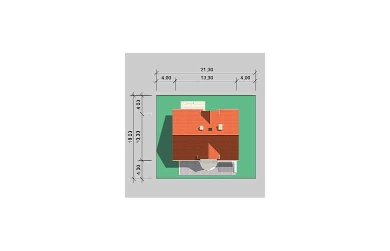 Projekt domu jednorodzinnego LK&511 - Usytuowanie