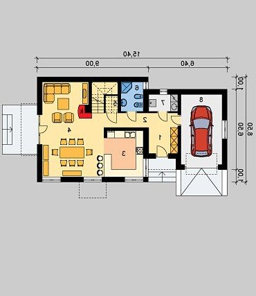 PARTER LK&515 - wersja lustrzana