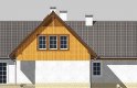 Projekt domu jednorodzinnego LK&519 - elewacja 2