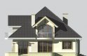Projekt domu jednorodzinnego LK&526 - elewacja 3