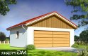 Projekt domu energooszczędnego Garaż BG12 (437) - wizualizacja 0
