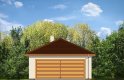 Projekt domu energooszczędnego Garaż BG14 (439) - elewacja 1