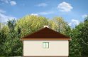 Projekt domu energooszczędnego Garaż BG14 (439) - elewacja 4