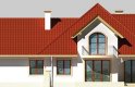 Projekt domu jednorodzinnego LK&528 - elewacja 1