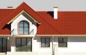 Projekt domu jednorodzinnego LK&528 - elewacja 1