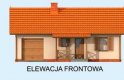 Projekt domu letniskowego AVERNO dom letniskowy - elewacja 1