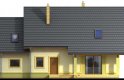 Projekt domu jednorodzinnego Kiwi 2 - elewacja 1