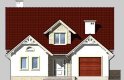 Projekt domu jednorodzinnego LK&531 - elewacja 1
