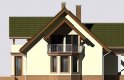 Projekt domu jednorodzinnego LK&532 - elewacja 2