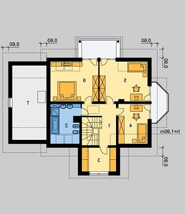 PODDASZE LK&532 - wersja lustrzana