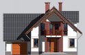 Projekt domu jednorodzinnego LK&534 - elewacja 1
