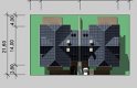 Projekt domu bliźniaczego LK&541 - usytuowanie