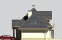 Projekt domu jednorodzinnego LK&542 - elewacja 4