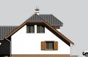 Projekt domu jednorodzinnego LK&544 - elewacja 4