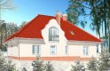 Projekt domu piętrowego LK&558 - wizualizacja 1