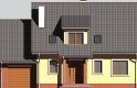 Projekt domu jednorodzinnego LK&572 - elewacja 1