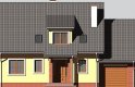 Projekt domu jednorodzinnego LK&572 - elewacja 1