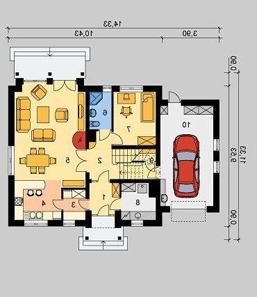 PARTER LK&572 - wersja lustrzana