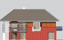Projekt domu jednorodzinnego LK&574 - elewacja 2