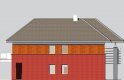 Projekt domu jednorodzinnego LK&574 - elewacja 4