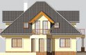 Projekt domu jednorodzinnego LK&587 - elewacja 2