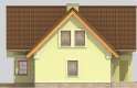 Projekt domu jednorodzinnego LK&595 - elewacja 4
