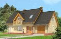 Projekt domu jednorodzinnego LK&597 - wizualizacja 1
