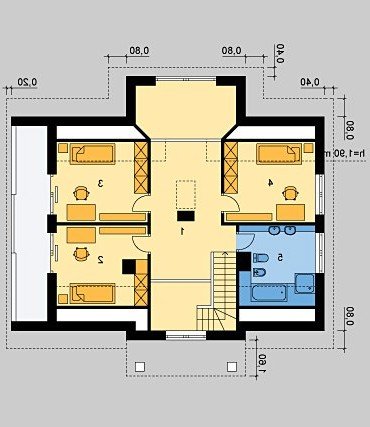 PODDASZE LK&601 - wersja lustrzana