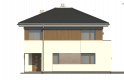 Projekt domu jednorodzinnego Z295 - elewacja 4