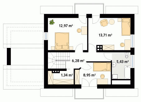 Rzut projektu Azalia 5