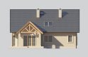 Projekt domu jednorodzinnego LK&603 - elewacja 4